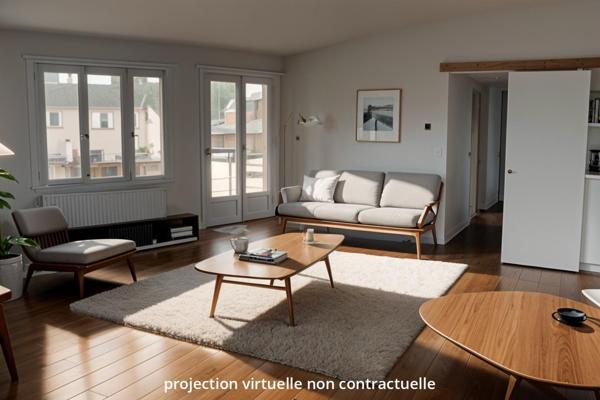 Maison 3 pièces, jardin et garage, fort potentiel
