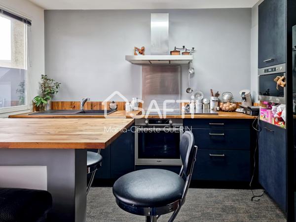 T2 lumineux avec balcon, cave et box au cœur de Limay