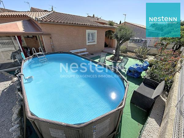 VILLA DE PLAIN-PIED DEZ104 M2 AVEC JARDIN ET GARAGE