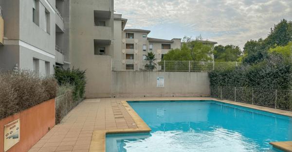 T2 35 m² AVEC BALCON, PISCINE & PARKING – IDÉAL INVESTISSEUR _ Placement Serein MONTPELLIER-CELLENEUVE