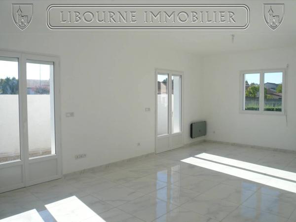 LIBOURNE maison T4 jardin
