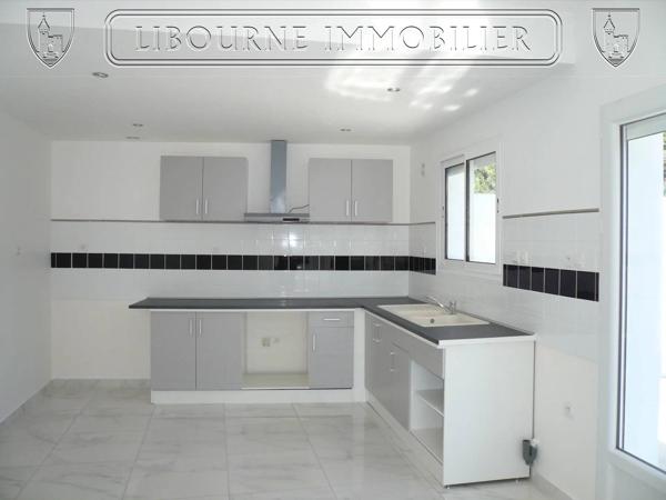LIBOURNE maison T4 jardin