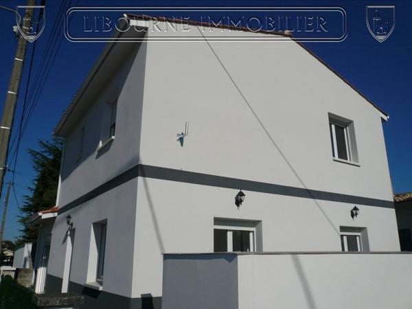 LIBOURNE maison T4 jardin