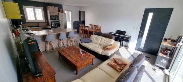 Maison de plain-pied 3 chambres (85m2) avec garage