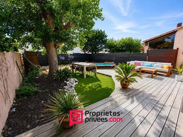 Maison Cazilhac 6 pièces - 4 chambres-113.34 m2-jardin piscine