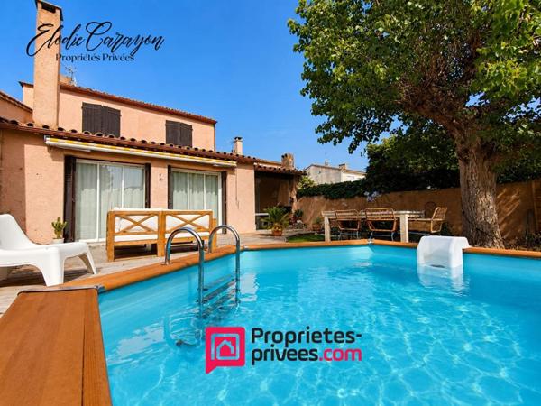 Maison Cazilhac 6 pièces - 4 chambres-113.34 m2-jardin piscine