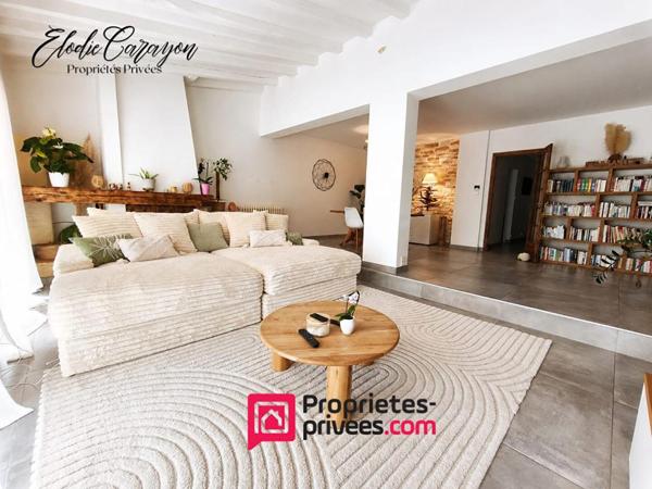 Maison Cazilhac 6 pièces - 4 chambres-113.34 m2-jardin piscine