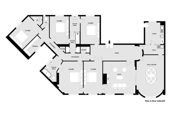 Appartement 7 pièces Raspail