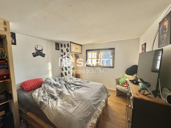 PAVILLON PLAIN PIED 2 CHAMBRES + JARDIN ET GARAGE A AUGE