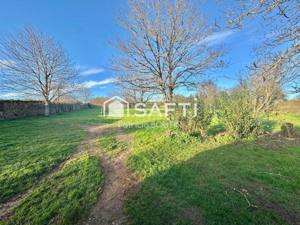 PAVILLON PLAIN PIED 2 CHAMBRES + JARDIN ET GARAGE A AUGE