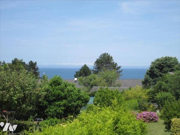 Belle maison avec vue mer