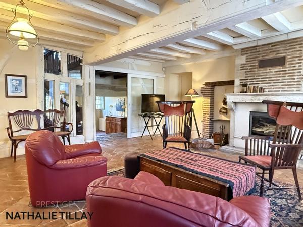 Orléans Maison de charme et de caractère, à vendre, 227m² habitables, parc de 3755 m²