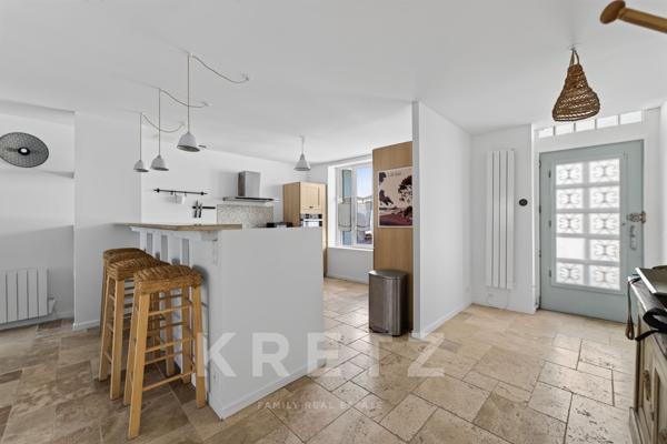 Maison de caractère rénovée, 4 suites, patio intimiste