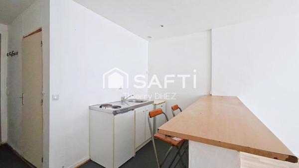 Idéal investisseur ! T2 Lille-Moulins, 36m², proche centre et universités, forte demande locative, rentabilité assurée dans secteur dynamique.