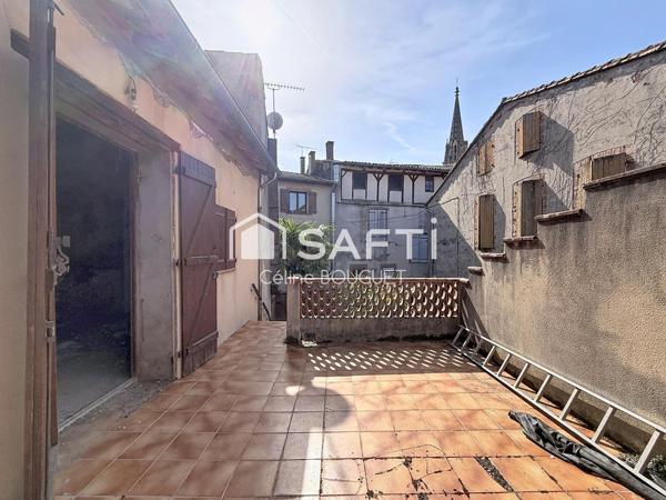 Ensemble immobilier à rénover au coeur de ville