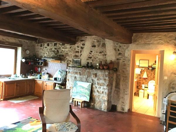 Maison à restaurer à vendre à Saint-Sernin-du-Bois en Saône-et-Loire (71200), ref : 13744/322