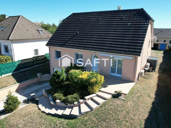 Maison 6 pièces avec jardin