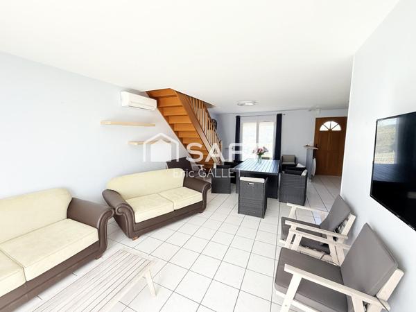 Maison 6 pièces avec jardin