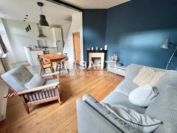 Maison 3 chambres avec jardin