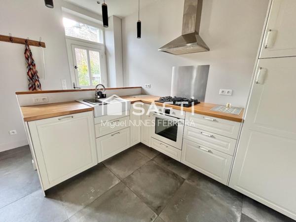 Maison 3 chambres avec jardin