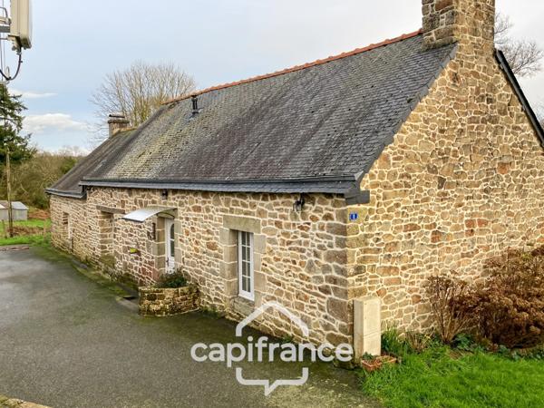 À vendre – Langoëlan (56160) – Ensemble de deux maisons en pierres au cœur d’un environnement naturel exceptionnel
