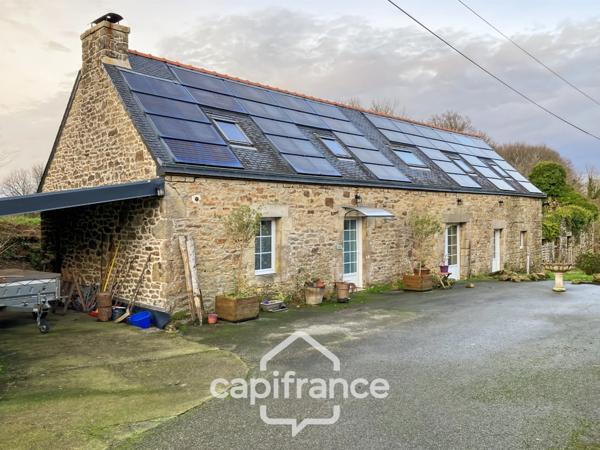 À vendre – Langoëlan (56160) – Ensemble de deux maisons en pierres au cœur d’un environnement naturel exceptionnel