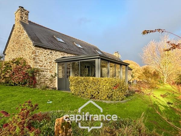 À vendre – Langoëlan (56160) – Ensemble de deux maisons en pierres au cœur d’un environnement naturel exceptionnel