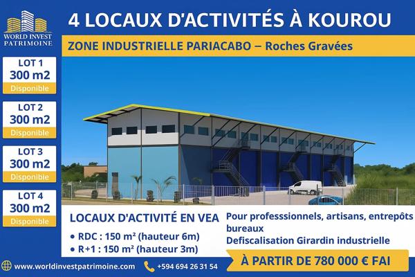 KOUROU - VEFA LOCAL D'ACTIVITES - World Invest Patrimoine