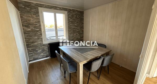 Location Appartement meublé 4 pièces 63.06 m² - Roanne 42300