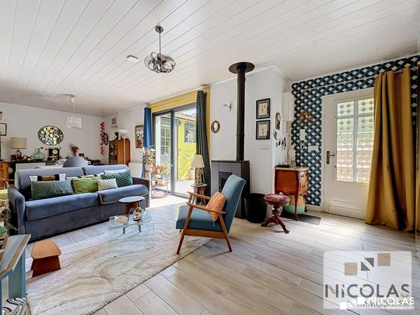 Maison 85 m² avec jardin – 3 chambres – Bordeaux Saint-Augustin