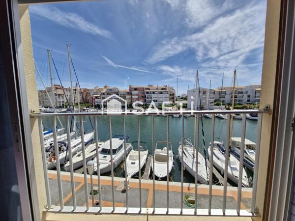 CAP D'AGDE - Ile des Pêcheurs, Vue chenal
