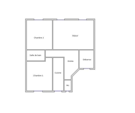 Appt 3P / 2 chambres - Très bon état - St Mande - 70 m2