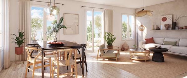 Appartement situé à Compiègne de 4 pièces