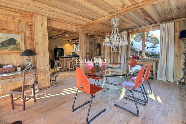 Chalet à vendre / Demi-Quartier, proche centre du village de Megève