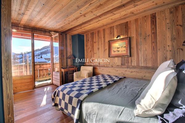 Chalet à vendre / Demi-Quartier, proche centre du village de Megève