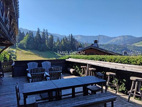 Chalet à vendre / Demi-Quartier, proche centre du village de Megève