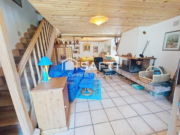 C'est une maison bleue...