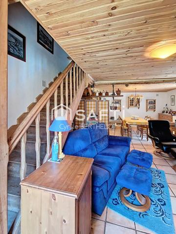 C'est une maison bleue...