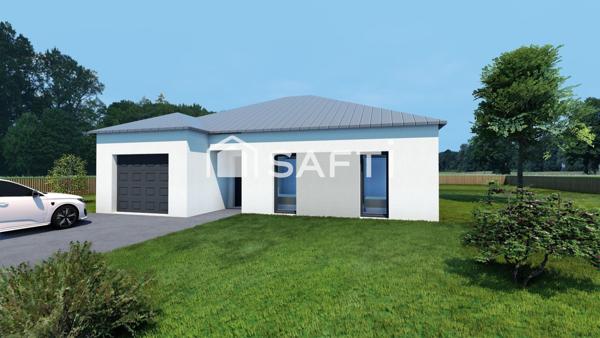 BINIC - MAISON DE PLAIN-PIED en CONSTRUCTION