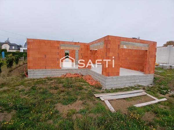 BINIC - MAISON DE PLAIN-PIED en CONSTRUCTION