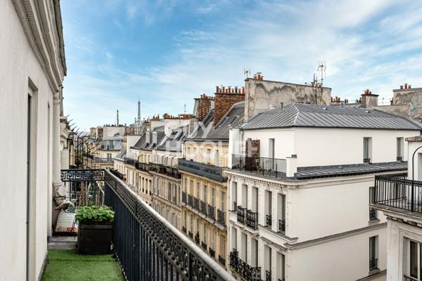 Bel appartement en duplex avec balcon - Vue Sacré Coeur et Tour Eiffel - 128 m2- Nouvelle Athènes 75009