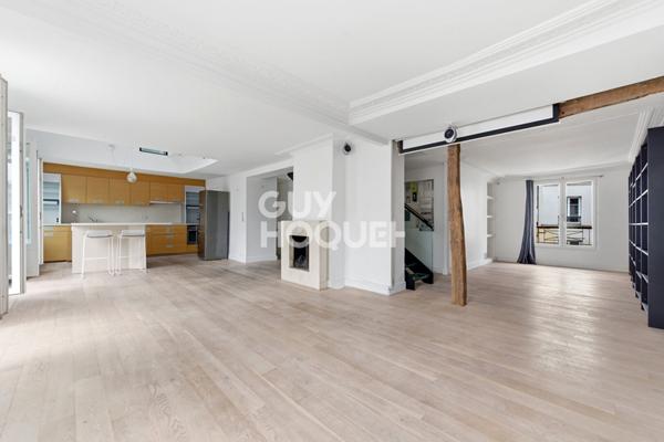Bel appartement en duplex avec balcon - Vue Sacré Coeur et Tour Eiffel - 128 m2- Nouvelle Athènes 75009
