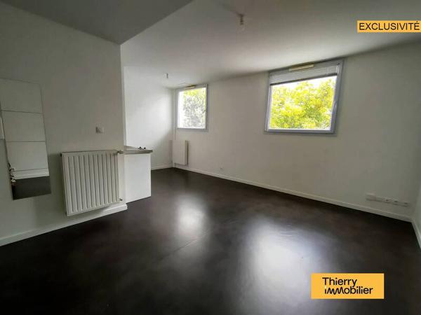 Appartement 1 pièce                                        - 44100 Nantes - Chantenay - Sainte-Anne Réf : 125955