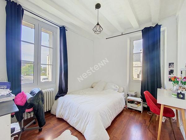 A vendre, maison de 153m3, trois chambres, et studio indépendant en centre-ville de Segré