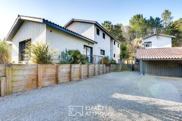 Villa contemporaine avec piscine à 5 km de l’Océan