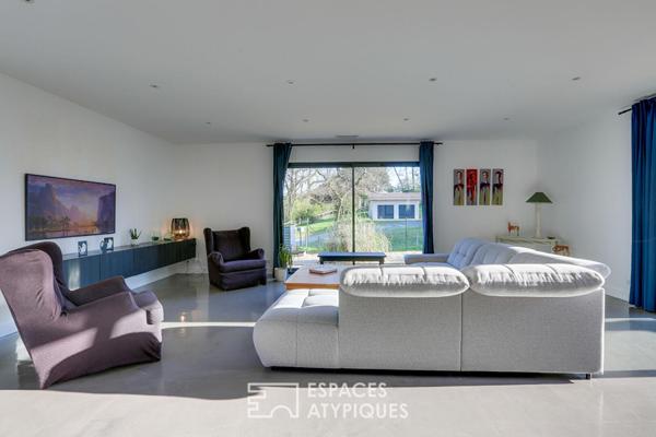 Villa contemporaine avec piscine à 5 km de l’Océan