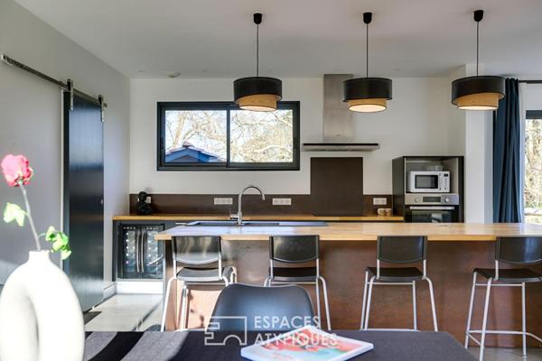 Villa contemporaine avec piscine à 5 km de l’Océan