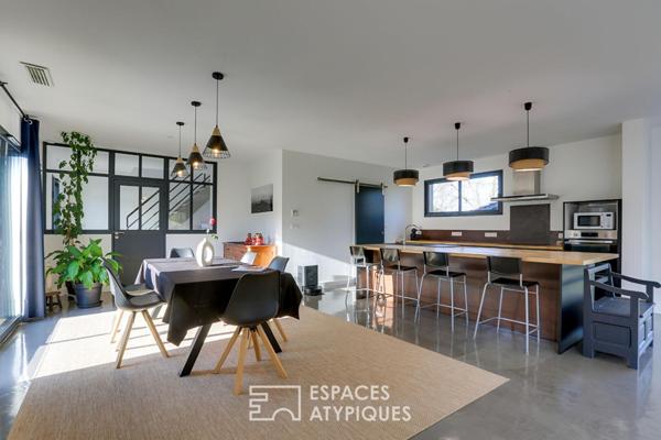 Villa contemporaine avec piscine à 5 km de l’Océan