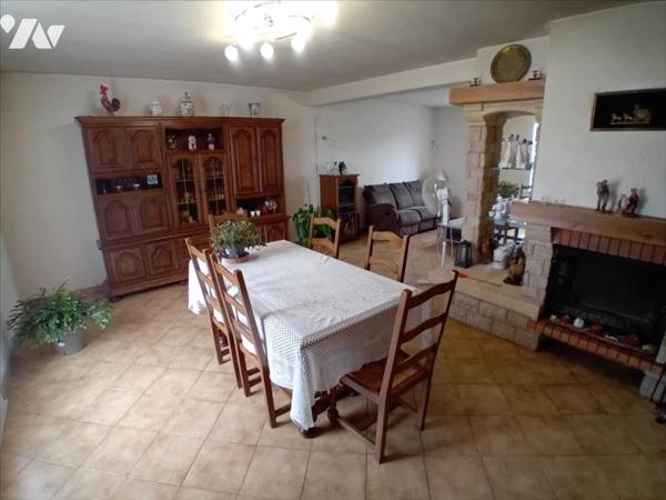 PARIGNE L'EVEQUE, pavillon de 1986 sur sous-sol total avec 2 chambres de plain-pied.