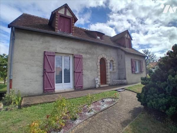 PARIGNE L'EVEQUE, pavillon de 1986 sur sous-sol total avec 2 chambres de plain-pied.